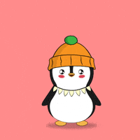 Excited Lets Go GIF by Pudgy Penguins