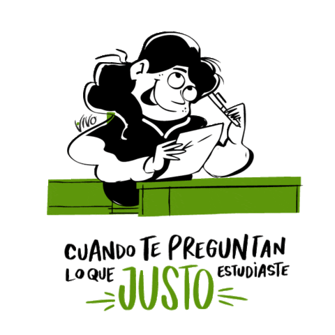 Escuela Estudio Sticker by Carozzi