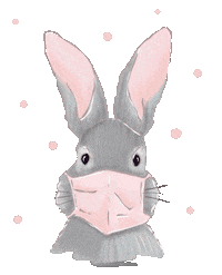 Rabbit Easter Sticker