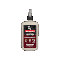 Wood Glue Sticker by dapproducts