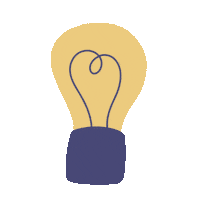 thewordonthestreet lightbulb big ideas the word on the street wots2023 Sticker