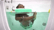 debabyspa baby floating float zwanger GIF