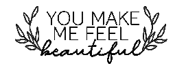 You Make Me Feel Sticker by Salon Gemini