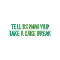 Takeacakebreak Sticker by Lundberg Family Farms