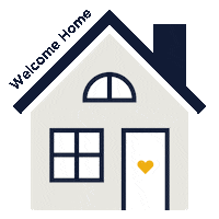 Welcome Home House Sticker by Richard James Estate Agents