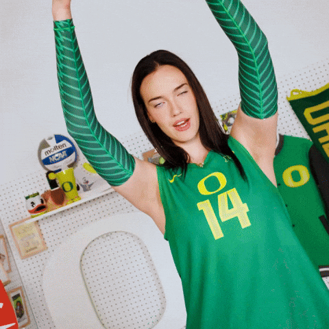 Oregon Duck Volleyball GIF by GoDucks