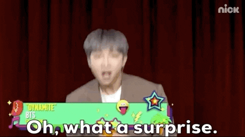 Surprise Bts Army GIF by Kids' Choice Awards