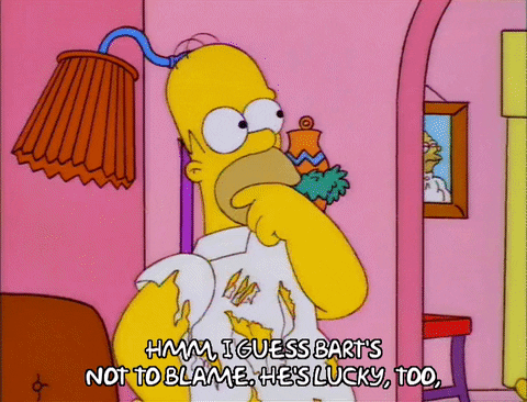 happy homer simpson GIF
