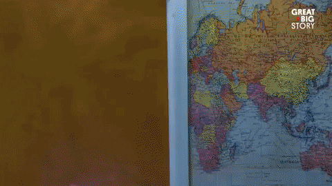 Stop Motion Map GIF by Marcie LaCerte