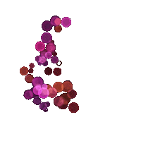 LuciaFSart colores luces burbujas luciafs Sticker