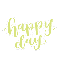 Happy Day Sticker