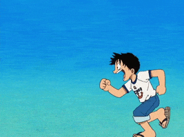 one piece running GIF by Funimation
