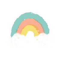 TheWhitePaperCo rainbow pastel color thewhitepaperco Sticker