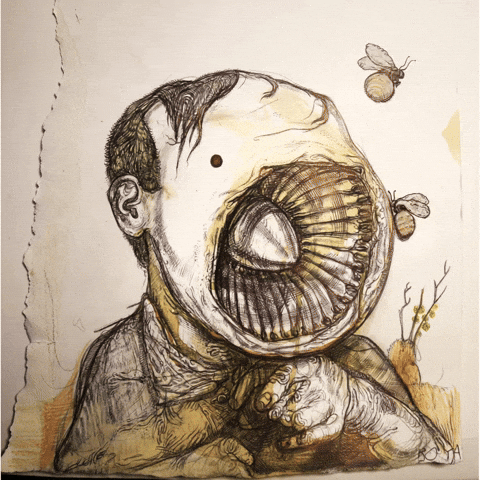 Bee GIF by Alex Boya