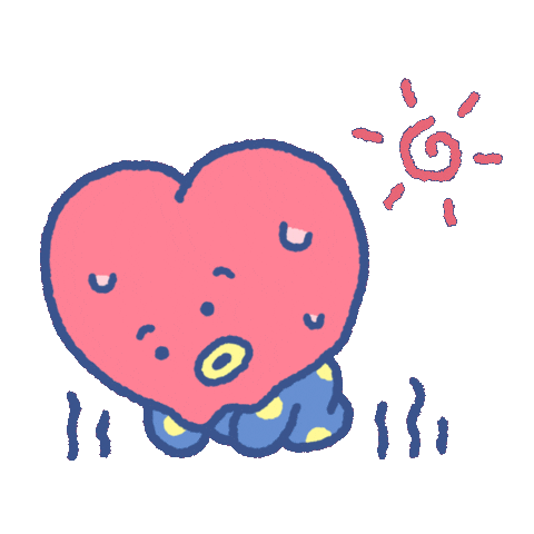 Summer Sun Sticker by BT21