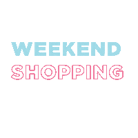 Weekend Shopping Sticker by Trendsetters Bazaar