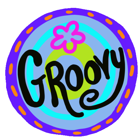 Feeling Groovy Sticker by Jelene