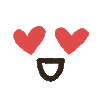 In Love Hearts Sticker by takaramono