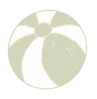 Beach Ball Sticker by My Baby Factory