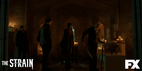 Scared Fx Networks GIF by The Strain