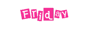 Text Friday Sticker