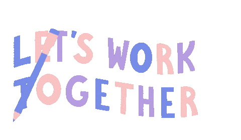 Work Create Sticker by Chantel Sanchez