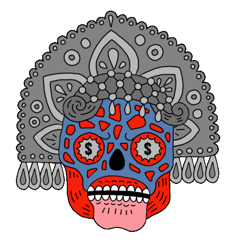 skeleton 2x2tv Sticker by TV channel 2x2