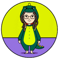 Crocodile Pajama Sticker by kigurumi