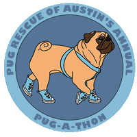 Pra Sticker by Pug Rescue of Austin