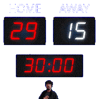 15 Away Sticker