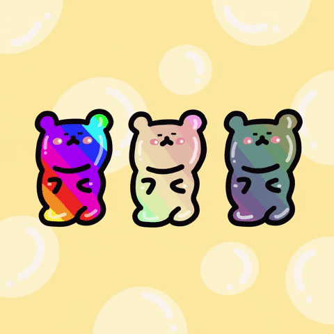 Gummybear GIF by Playbear520