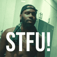 Shut Your Mouth GIF by Ramaj Eroc