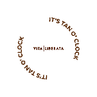 Sun Tan Tanning Sticker by Vita Liberata