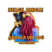 Cacausando cachorro cachorros cacausando cacauecookie Sticker