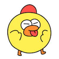 Baby Chicken Sticker