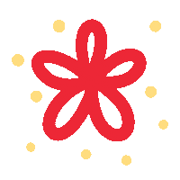 July 4Th Love Sticker by Ai and Aiko