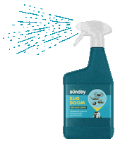 getsunday sunday bug spray bugspray get sunday Sticker