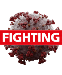 Corona Virus Sticker by Boecker Public Health