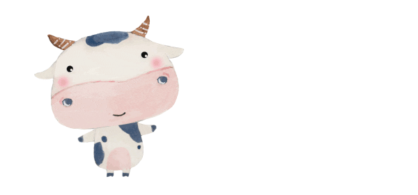 Cow Sticker by Grandville Food