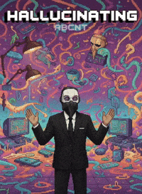 Trip Hallucinating GIF by ABCNT