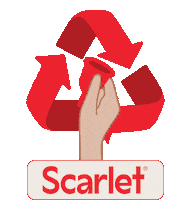 Reuse Scarlet Sticker by ScarletPeriod