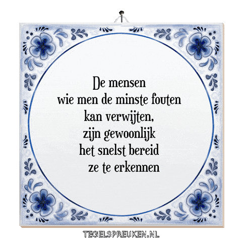 Humor Respect Sticker by Tegelspreuken.nl