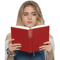 Book Read Sticker by funk