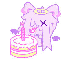 Excited Happy Birthday Sticker by Lilac's World