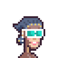 Art Pixel Sticker by Monkey Kingdom