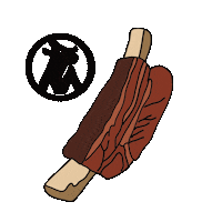 Sticker by Meat Store HN