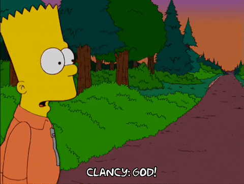 shocked bart simpson GIF