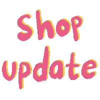 Shop Update Sticker by ardhemis