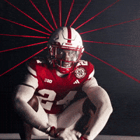 Lets Go Football GIF by Huskers