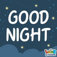Sweet Dreams Bonne Nuit GIF by Lucas and Friends by RV AppStudios